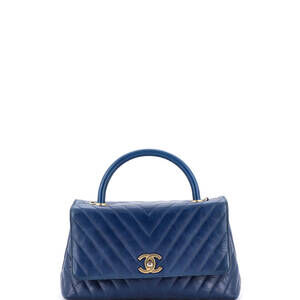 Chanel Coco Top Handle Bag Chevron #239831C33B